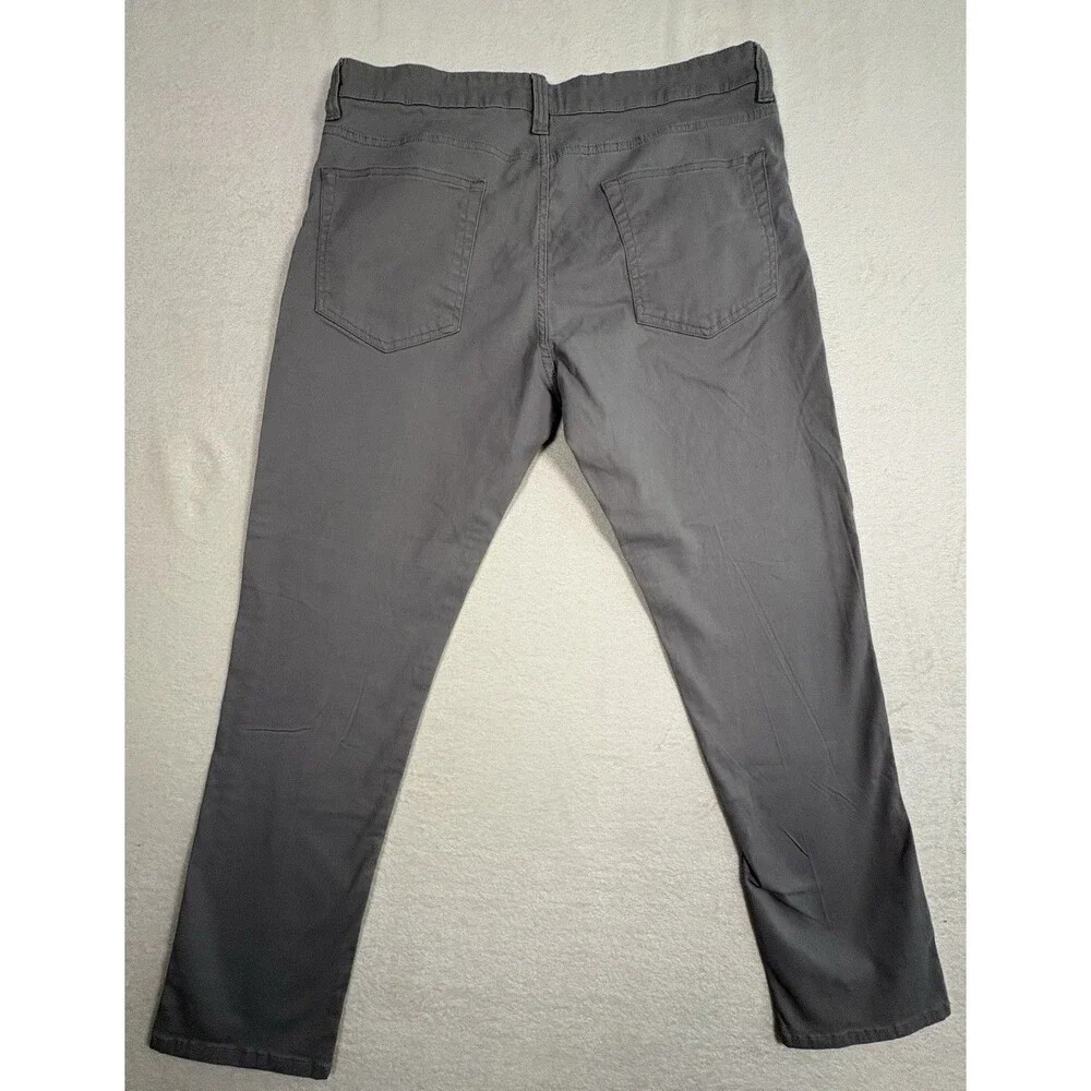 Tailor Vintage New Canaan Gray Slim Fit Comfort Stretch Pants Men’s 36x30 Chino